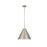 Z-Lite Eaton 1 Light 18" Pendant, Brushed Nickel