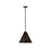 Z-Lite Eaton 1 Light 18" Pendant, Bronze Plate