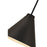 Z-Lite Eaton 1 Light 18" Pendant, Matte Black
