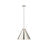 Z-Lite Eaton 1 Light 18" Pendant, Polished Nickel
