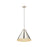 Z-Lite Eaton 1 Light 18" Pendant, Polished Nickel