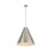 Z-Lite Eaton 1 Light Pendant, Brushed Nickel