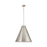 Z-Lite Eaton 1 Light Pendant, Brushed Nickel