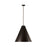Z-Lite Eaton 1 Light Pendant, Bronze Plate
