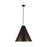 Z-Lite Eaton 1 Light Pendant, Bronze Plate
