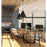 Z-Lite Eaton 1 Light Pendant, Bronze Plate