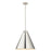 Z-Lite Eaton 1 Light Pendant, Polished Nickel - 6011P24-PN