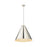 Z-Lite Eaton 1 Light Pendant, Polished Nickel