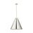 Z-Lite Eaton 1 Light Pendant, Polished Nickel