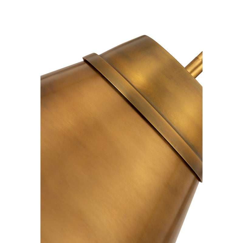 Z-Lite Eaton 1 Light Pendant, Rubbed Brass
