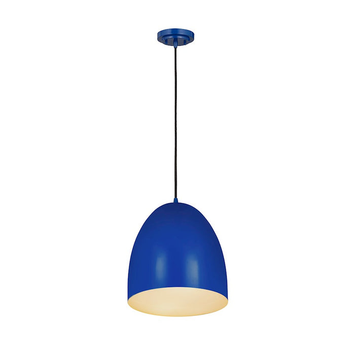 Z-Lite Z Studio Dome 1 Light 12" Pendant, Blue