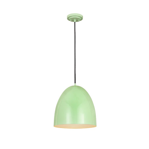 Z-Lite Z Studio Dome 1 Light 12" Pendant, Mint