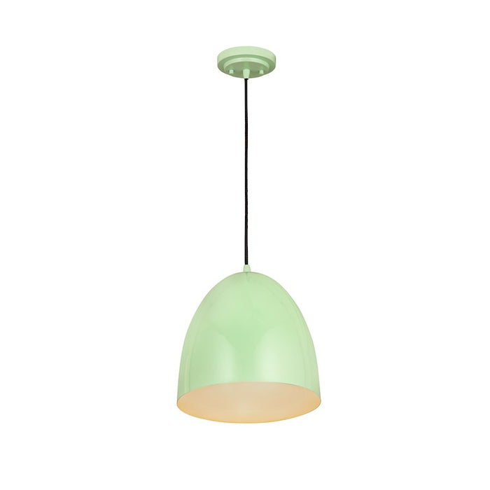 Z-Lite Z Studio Dome 1 Light 12" Pendant, Mint