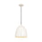 Z-Lite Z Studio Dome 1 Light 12" Pendant, Matte White