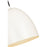Z-Lite Z Studio Dome 1 Light 12" Pendant, Matte White
