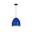 Z-Lite Z Studio Dome 1 Light 9.5" Pendant, Blue