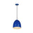 Z-Lite Z Studio Dome 1 Light 9.5" Pendant, Blue