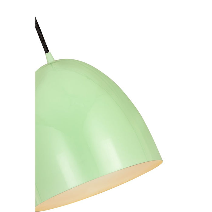 Z-Lite Z Studio Dome 1 Light 9.5" Pendant, Mint