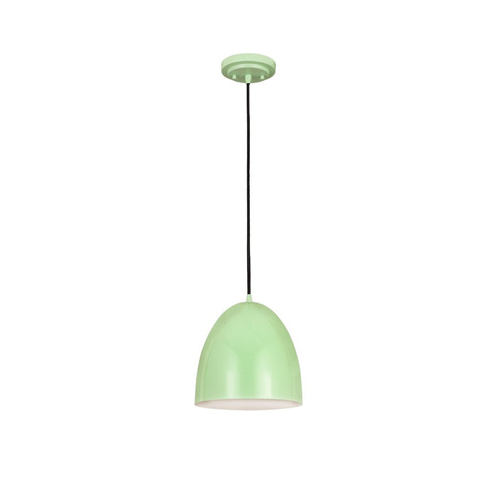 Z-Lite Z Studio Dome 1 Light 9.5" Pendant, Mint