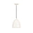 Z-Lite Z Studio Dome 1 Light 9.50" Pendant, Matte White - 6012P9-SWH
