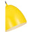 Z-Lite Z Studio Dome 1 Light 9.5" Pendant, Yellow