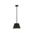 Z-Lite Maddox 1 Light 12" Chandelier, Matte Black