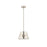 Z-Lite Maddox 1 Light 12" Chandelier, Polished Nickel
