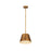 Z-Lite Maddox 1 Light 12" Chandelier, Rubbed Brass