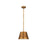 Z-Lite Maddox 1 Light 12" Chandelier, Rubbed Brass