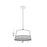 Z-Lite Maddox 1 Light 12" Chandelier, Rubbed Brass