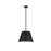 Z-Lite Maddox 1 Light 18" Chandelier, Matte Black