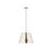 Z-Lite Maddox 1 Light 18" Chandelier, Polished Nickel