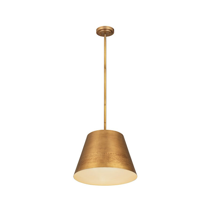 Z-Lite Maddox 1 Light 18" Chandelier, Rubbed Brass