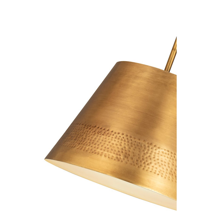 Z-Lite Maddox 1 Light 18" Chandelier, Rubbed Brass