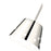 Z-Lite Katie 1 Light 12" Chandelier, Polished Nickel