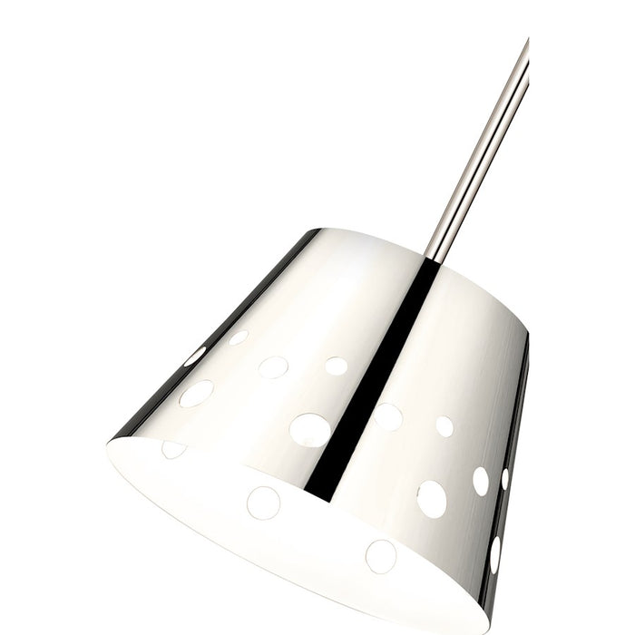 Z-Lite Katie 1 Light 12" Chandelier, Polished Nickel