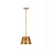 Z-Lite Katie 1 Light 12" Chandelier, Rubbed Brass