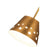 Z-Lite Katie 1 Light 12" Chandelier, Rubbed Brass