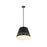 Z-Lite Katie 1 Light 18" Chandelier, Matte Black