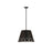 Z-Lite Katie 1 Light 18" Chandelier, Matte Black