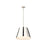 Z-Lite Katie 1 Light 18" Chandelier, Polished Nickel