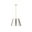 Z-Lite Katie 1 Light 18" Chandelier, Polished Nickel