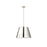 Z-Lite Katie 1 Light 18" Chandelier, Polished Nickel