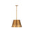 Z-Lite Katie 1 Light 18" Chandelier, Rubbed Brass