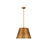 Z-Lite Katie 1 Light 18" Chandelier, Rubbed Brass