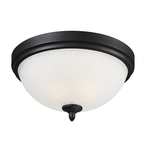 Z-Lite Arshe 3 Light Flush Mount, Café Bronze, White Watermark - 603F3