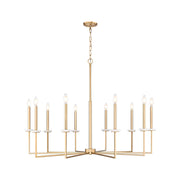 Z-Lite Gaultier 10 Light Chandelier, Mordern Gold - 6100-10MGLD