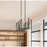Z-Lite Gaultier 12Lt Linear Chandelier, Matte Black/Mordern Gold