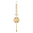 Z-Lite Gaultier 1 Light Wall Sconce, Mordern Gold