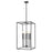 Z-Lite Gaultier 6 Light 33" Chandelier, Matte Black/Mordern Gold - 6100-32MB